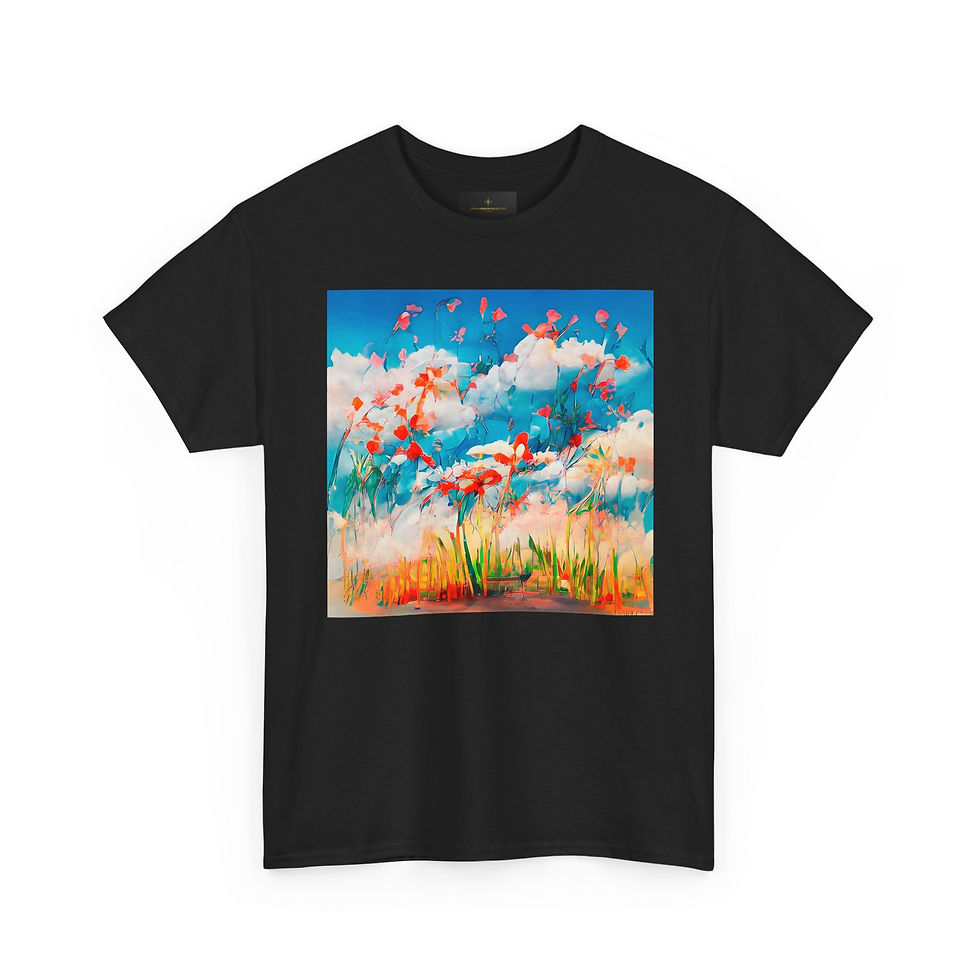 Thumbnail: Earth Angels Collection x Maciek Peter Kozlowski Art Unisex Heavy Cotton Tee