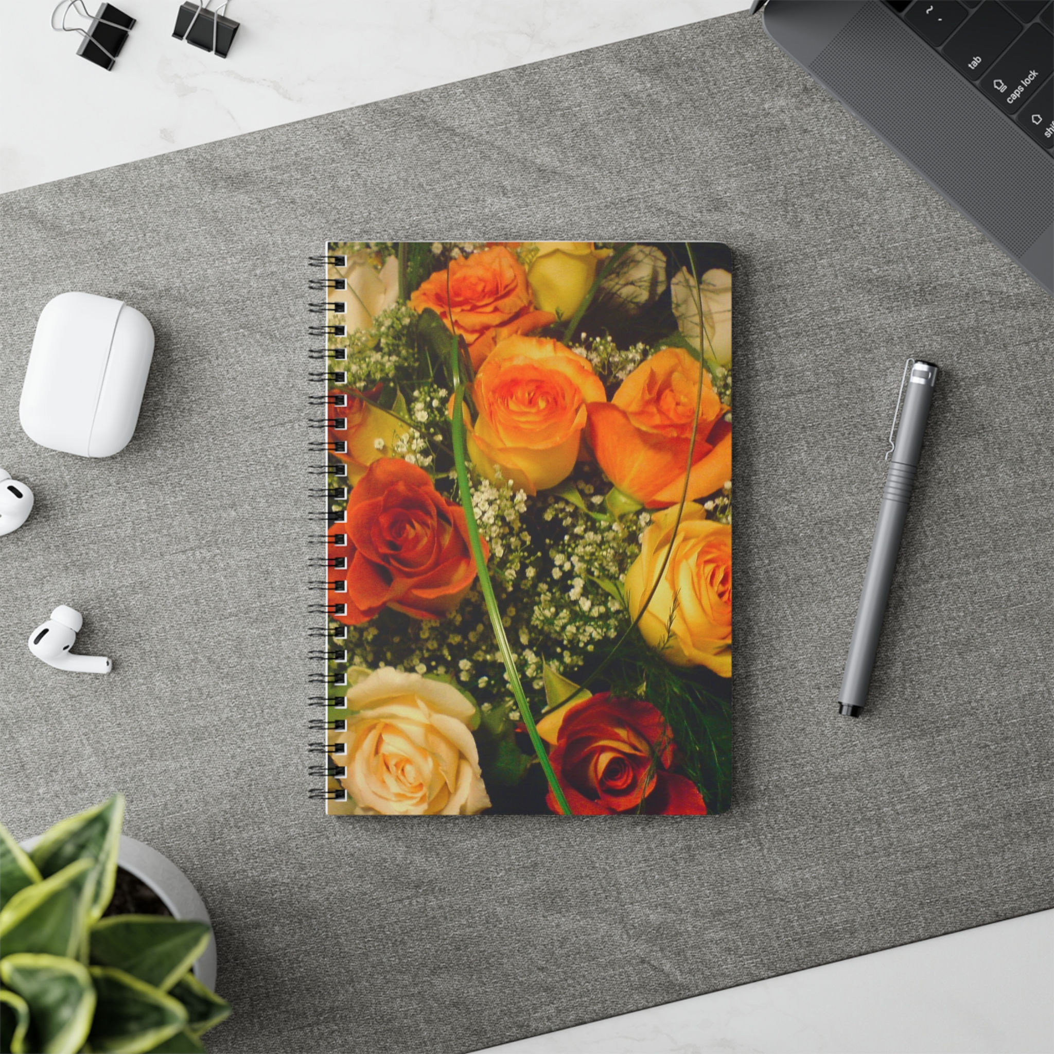 Earth Angels Collection History 04 Wirobound Softcover Notebook, A5