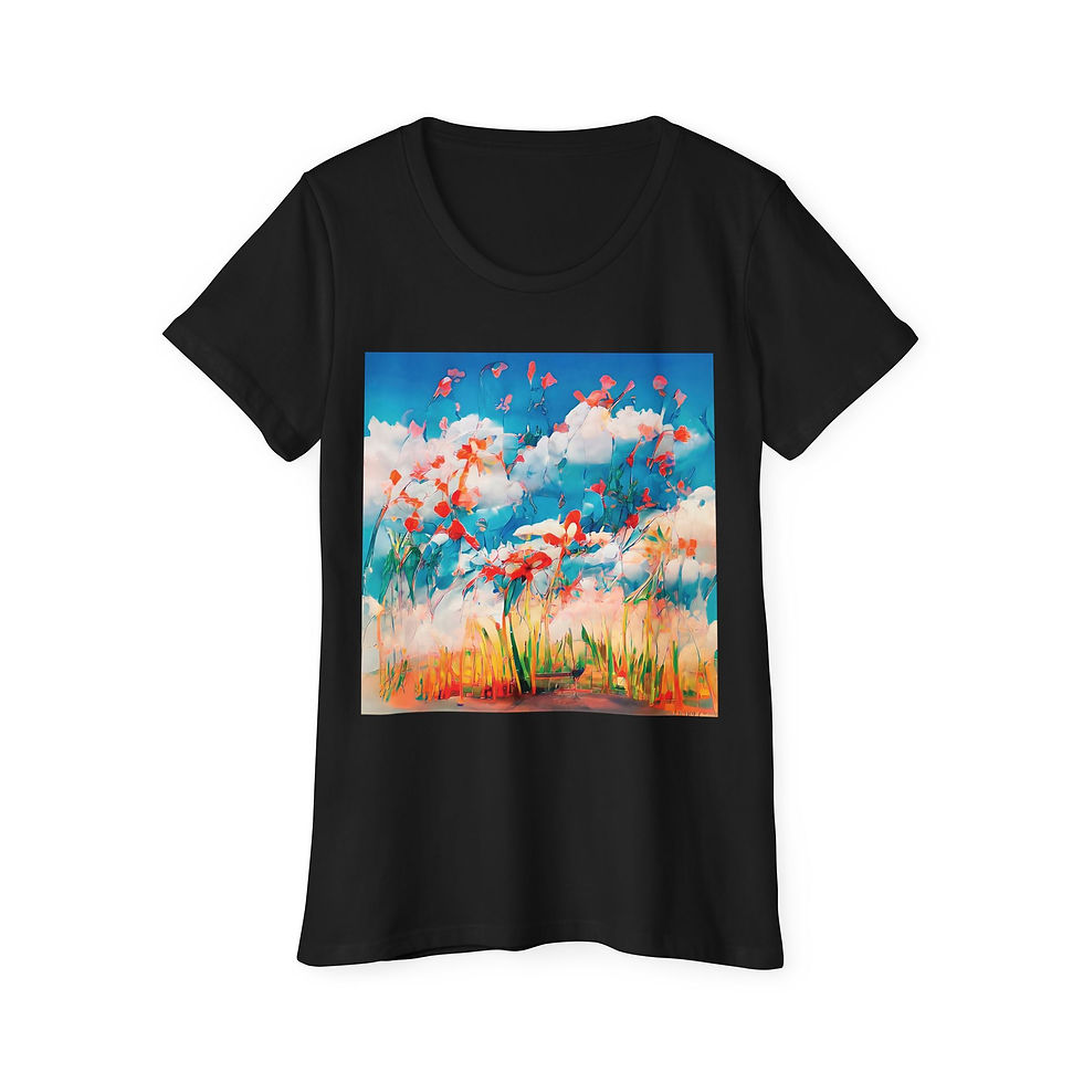 Thumbnail: Earth Angels Collection x Magic Peter Art Women's Organic Short Sleeve T-Shirt