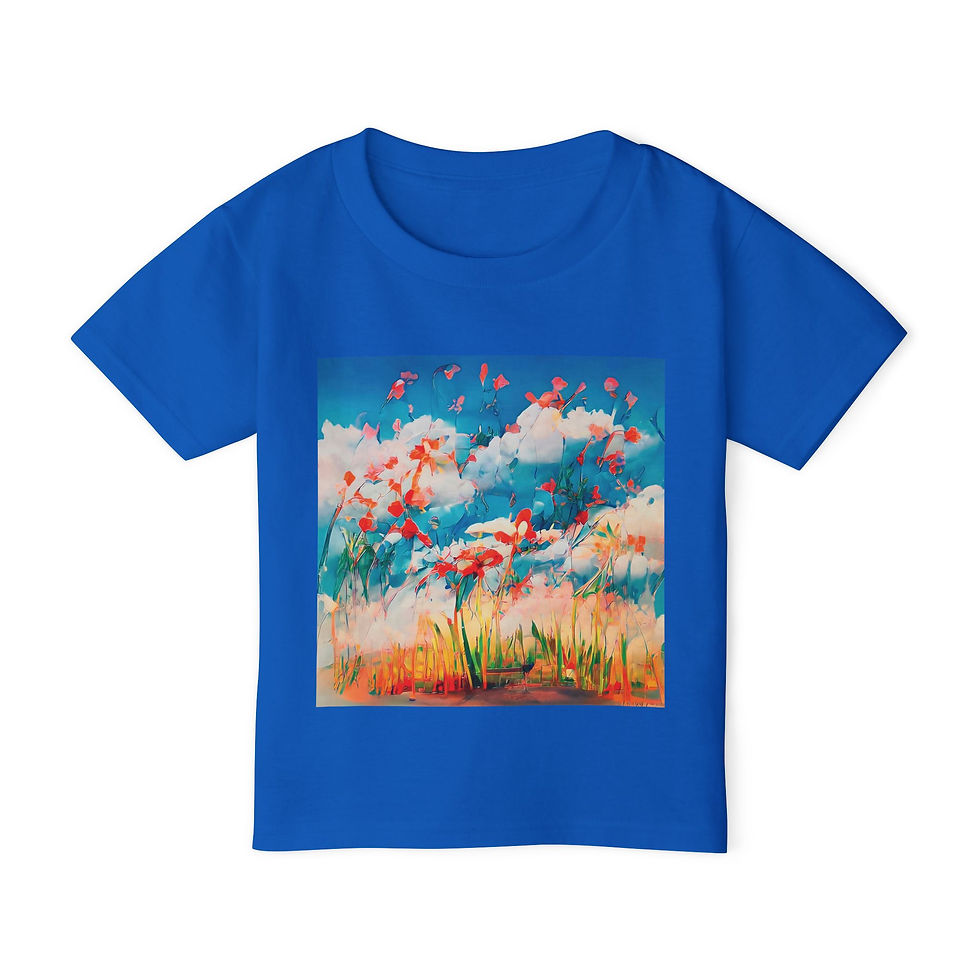 Thumbnail: Earth Angels Collection x Magic Peter Art Heavy Cotton™ Toddler T-shirt