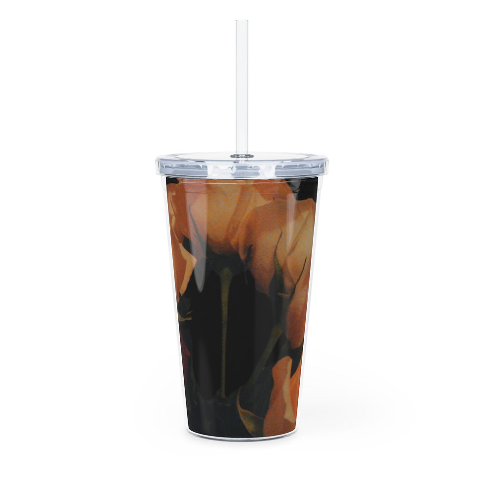 Thumbnail: Earth Angels Collection History 02 Plastic Tumbler with Straw