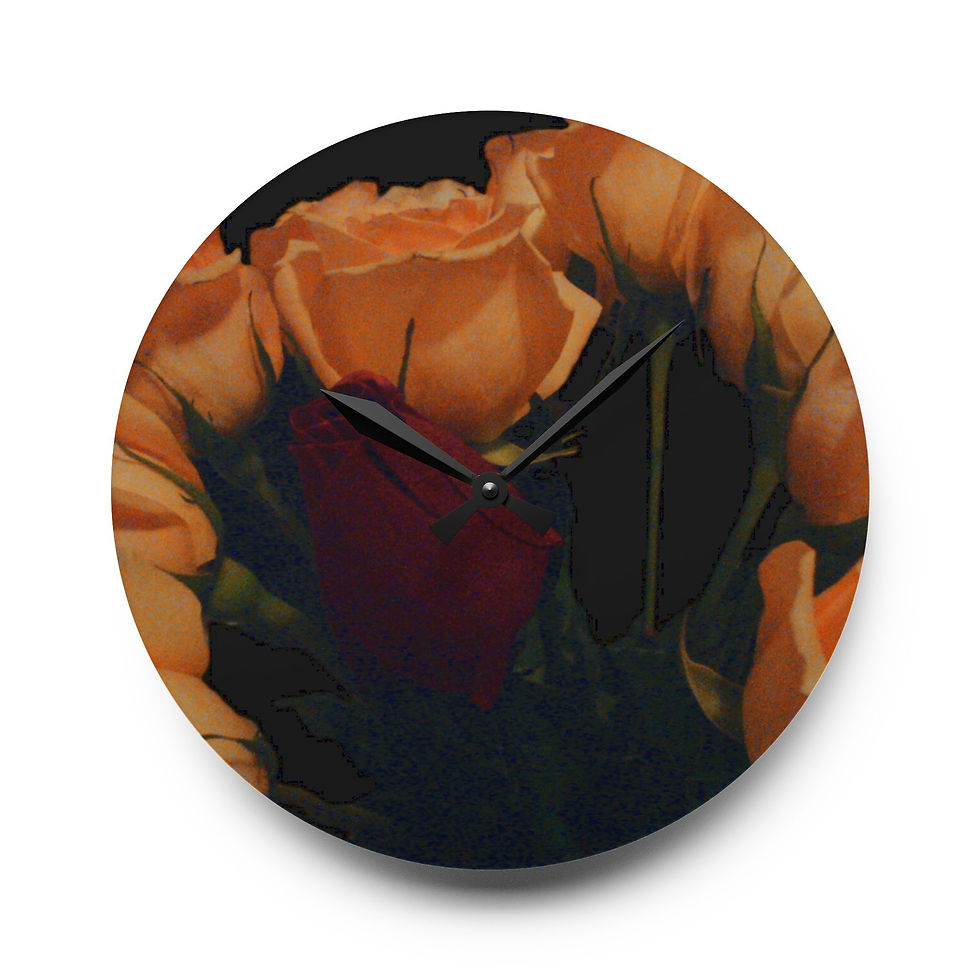 Thumbnail: Earth Angels Collection History 02 Acrylic Wall Clock