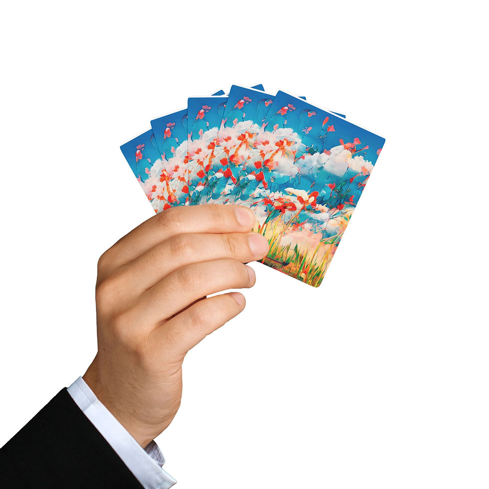 Thumbnail: Earth Angels Collection x Maciek Peter Kozlowski Art Poker Playing Cards