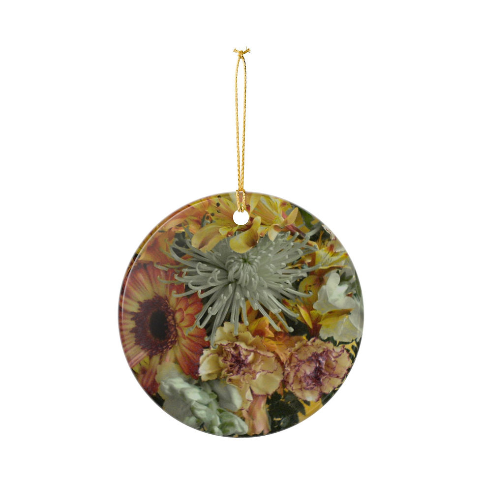 Thumbnail: Earth Angels Collection History 03 Ceramic Ornaments (2-Side Print)