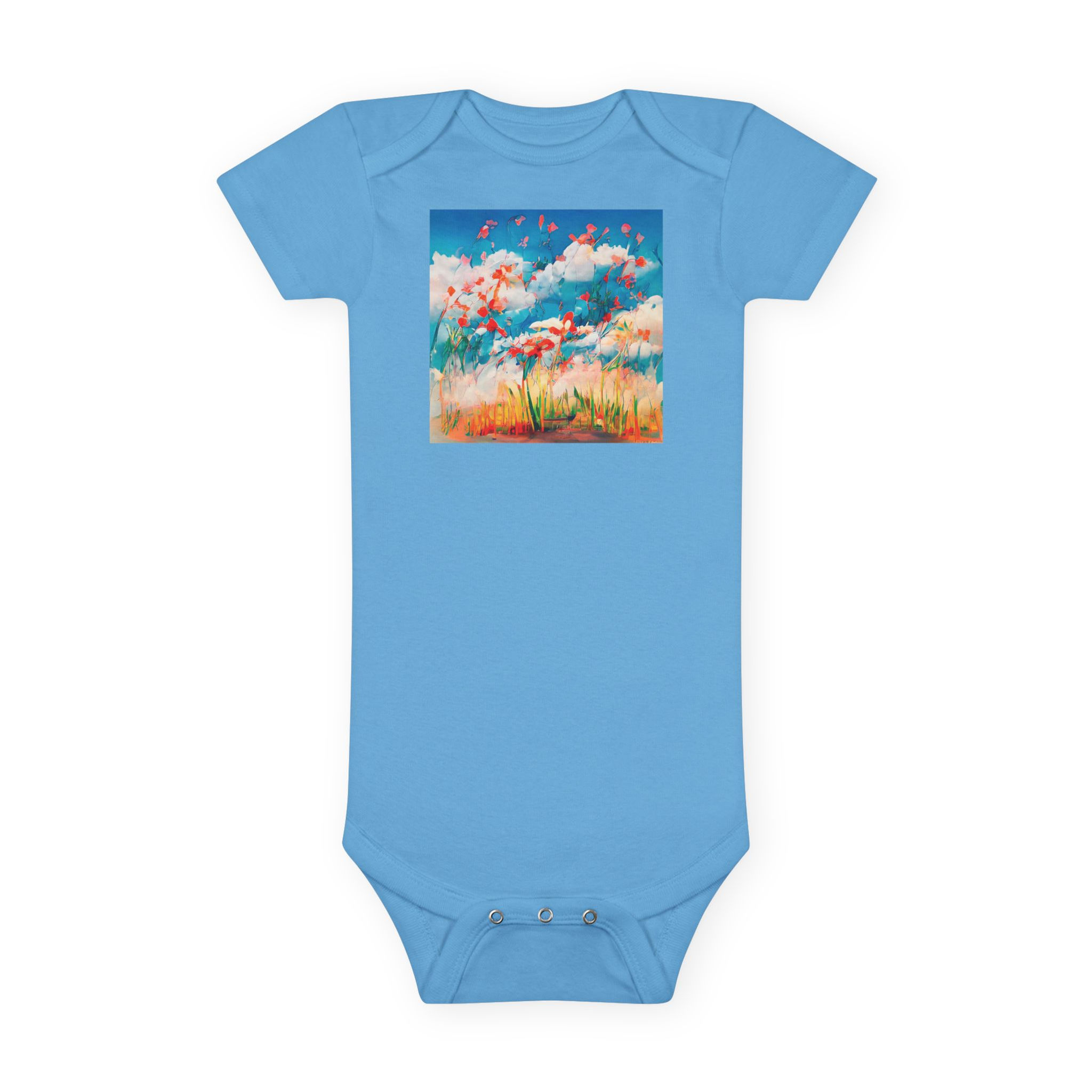 Earth Angels Collection x Maciek Peter Kozlowski Art Baby Short Sleeve Onesie®