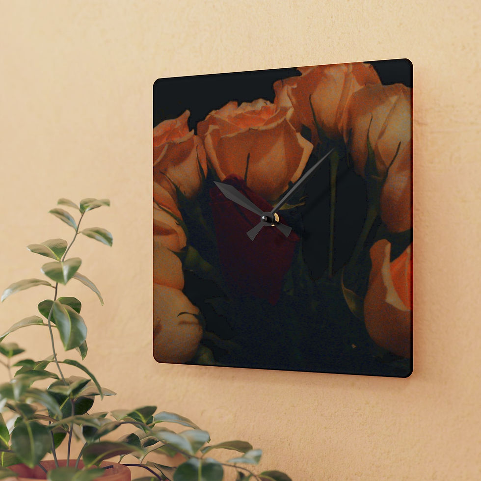Thumbnail: Earth Angels Collection History 02 Acrylic Wall Clock