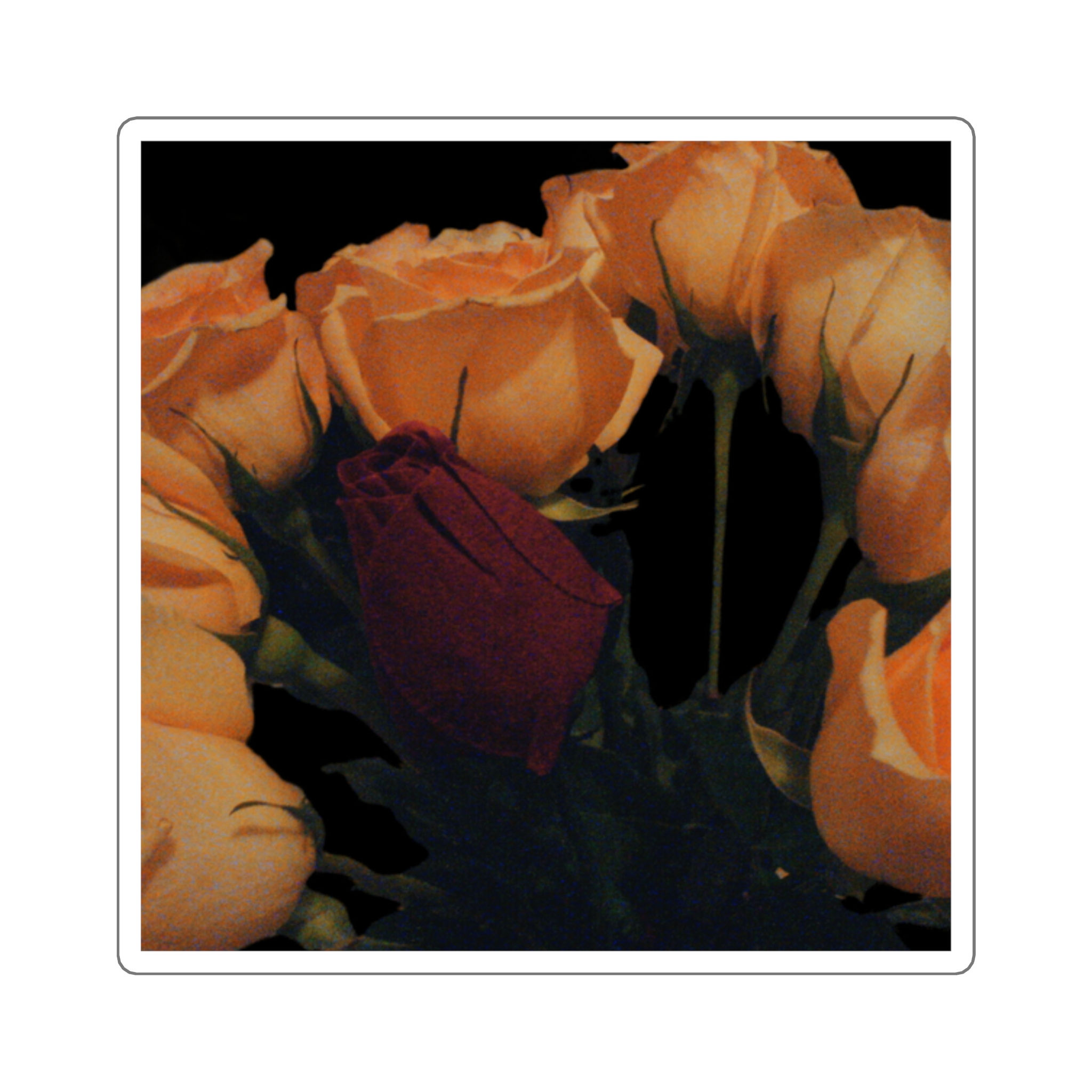 Earth Angels Collection History 02 Square Stickers