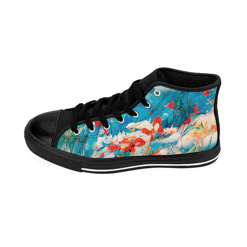 Thumbnail: Earth Angels Collection x Maciek Peter Kozlowski Art Women's Classic Sneakers