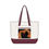 Thumbnail: Earth Angels Collection History 02 Zippered Canvas Tote