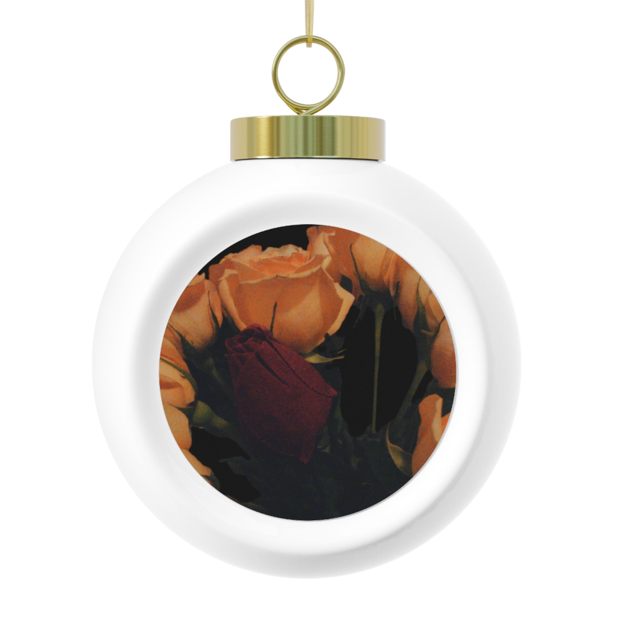 Earth Angels Collection History 02 Christmas Ball Ornament
