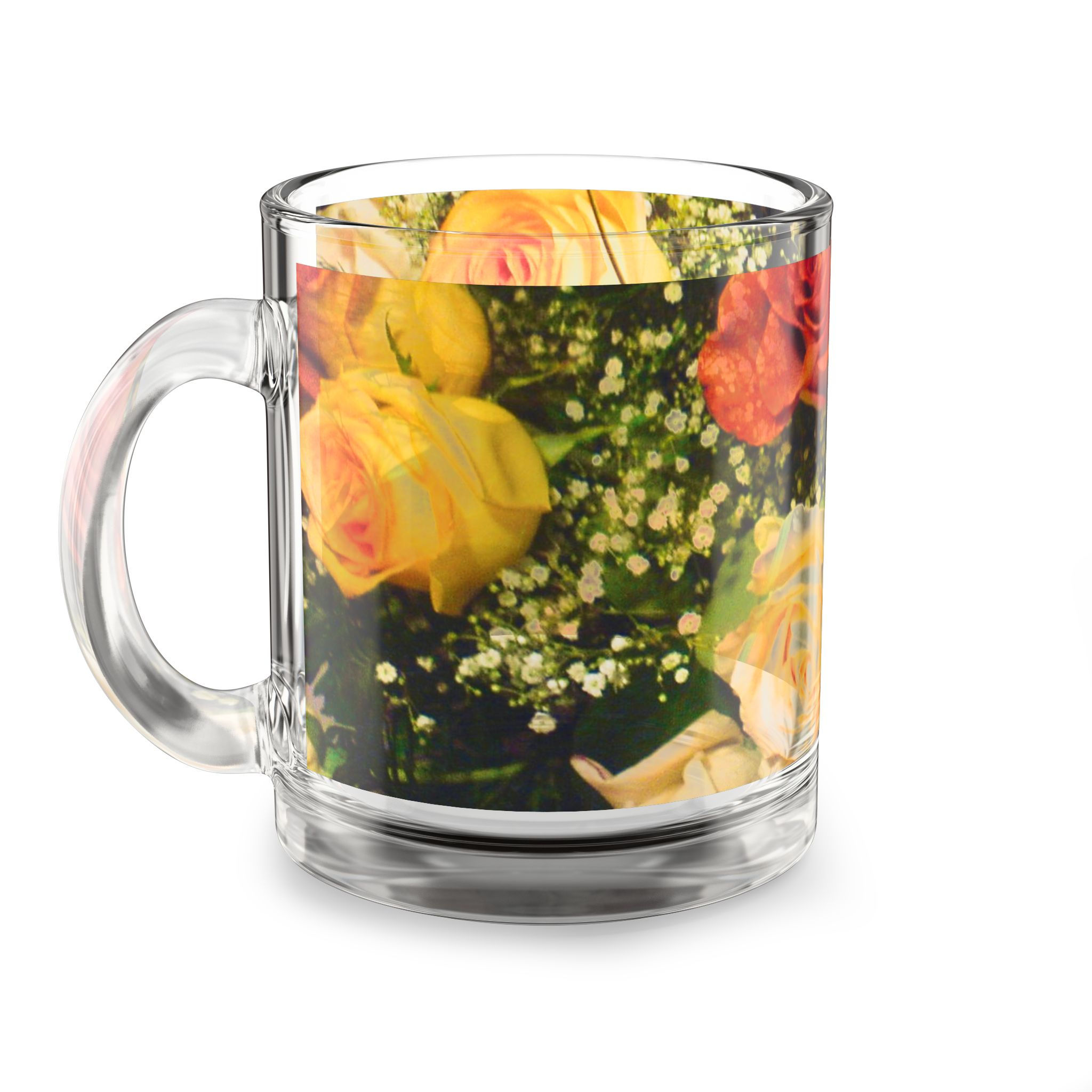 Earth Angels Collection History 04 Glass Mug, 10oz