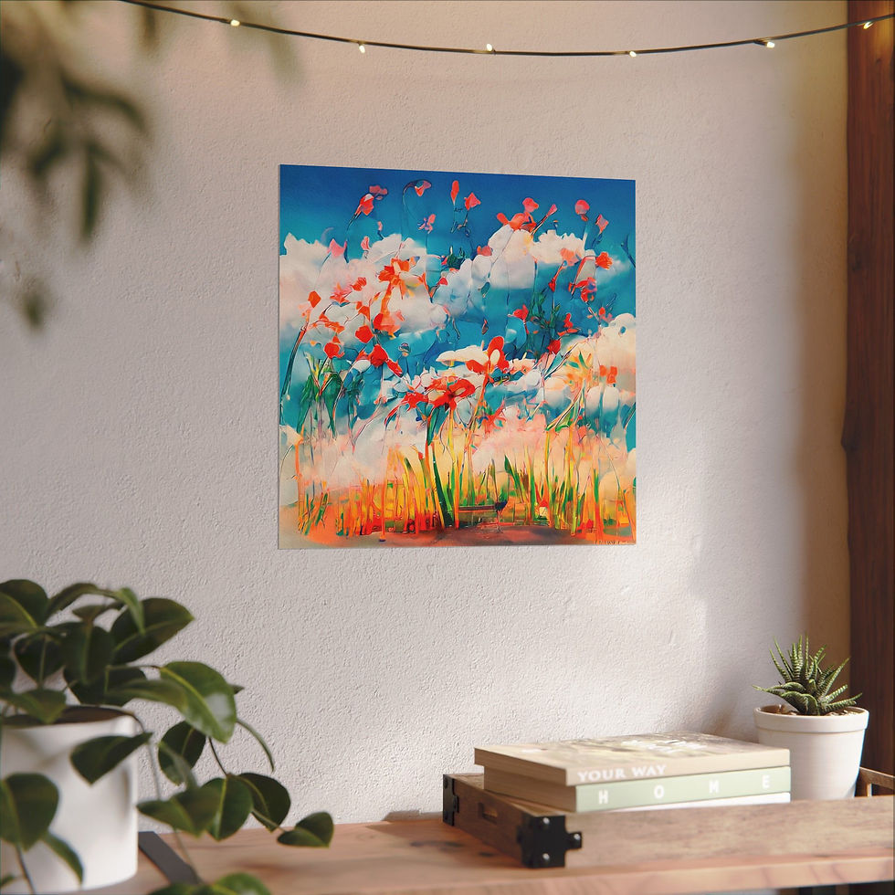 Thumbnail: Earth Angels Collection x Magic Peter Art Textured Watercolor Matte Posters