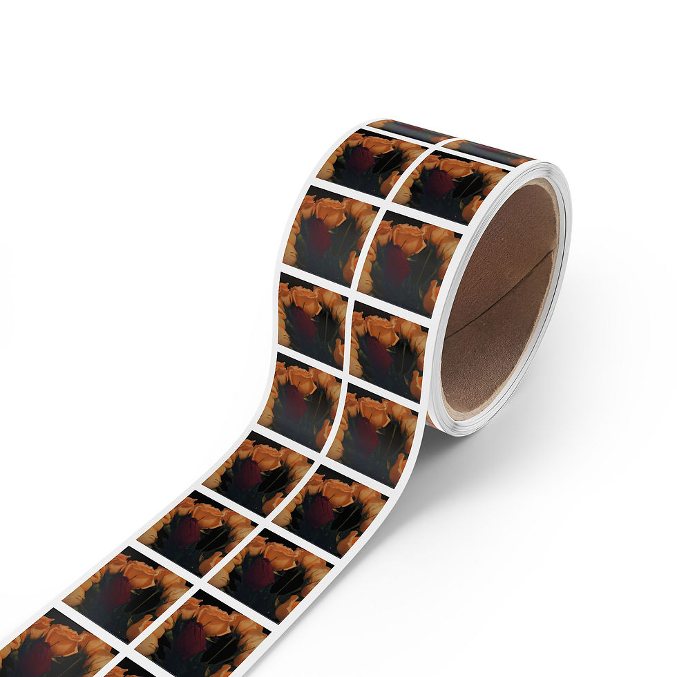 Thumbnail: Earth Angels Collection History 02 Square Sticker Label Rolls