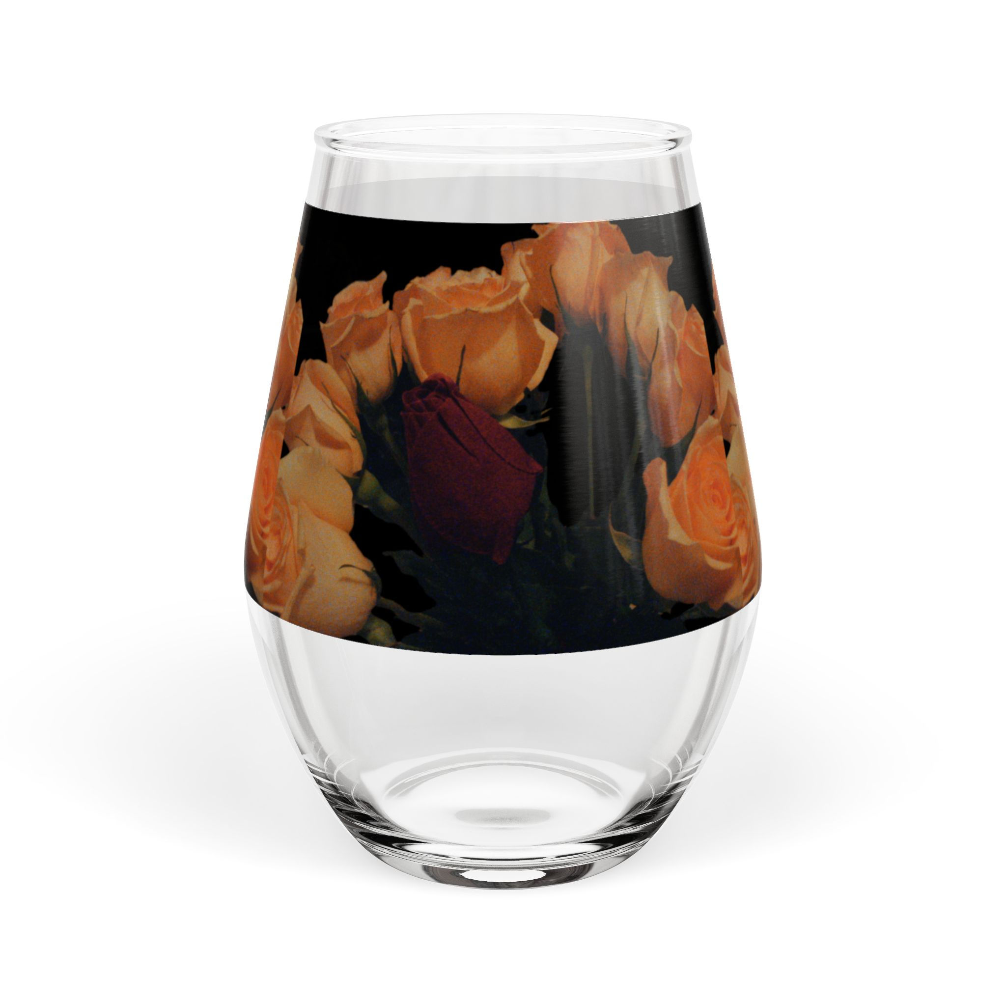 Earth Angels Collection History 02 Stemless Wine Glass, 11.75oz