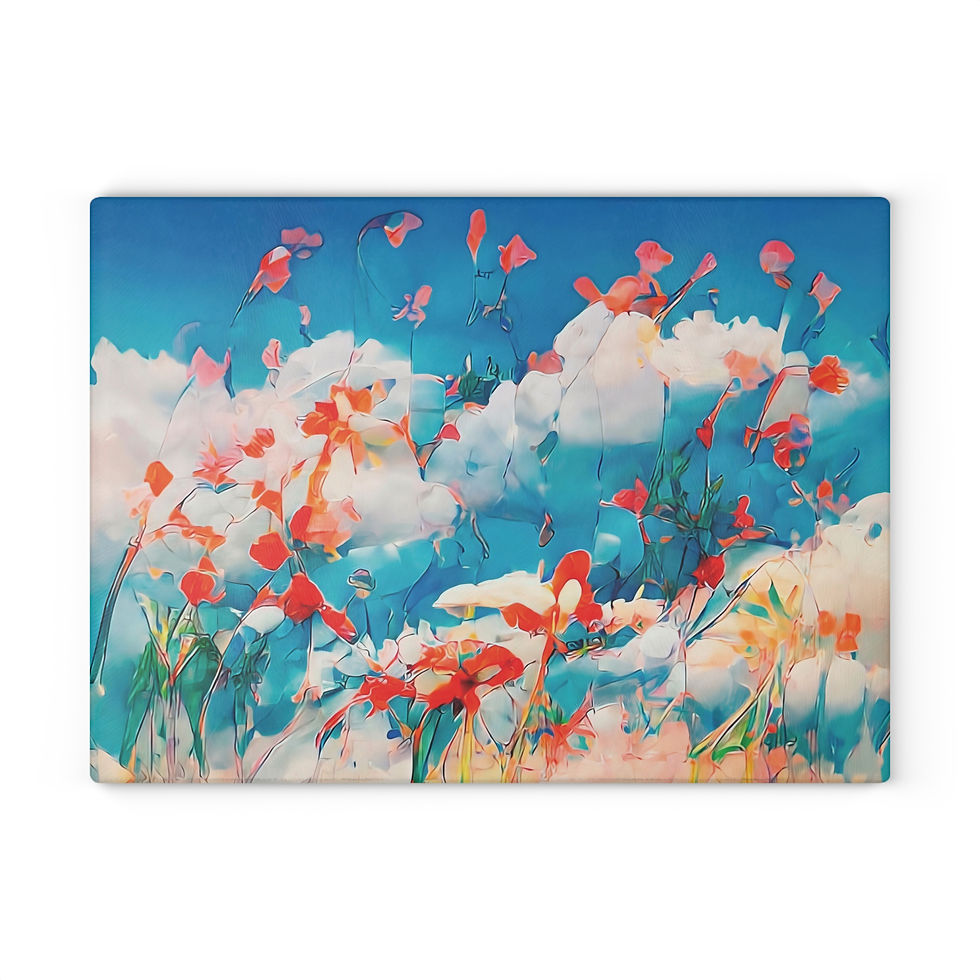 Thumbnail: Earth Angels Collection x Maciek Peter Kozlowski Art Glass Cutting Board