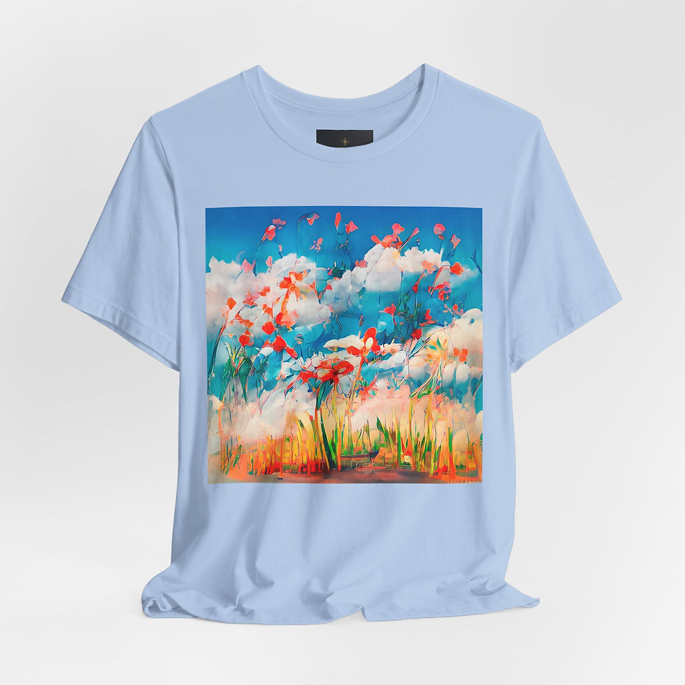 Thumbnail: Earth Angels Collection x Magic Peter Art Unisex Jersey Short Sleeve Tee