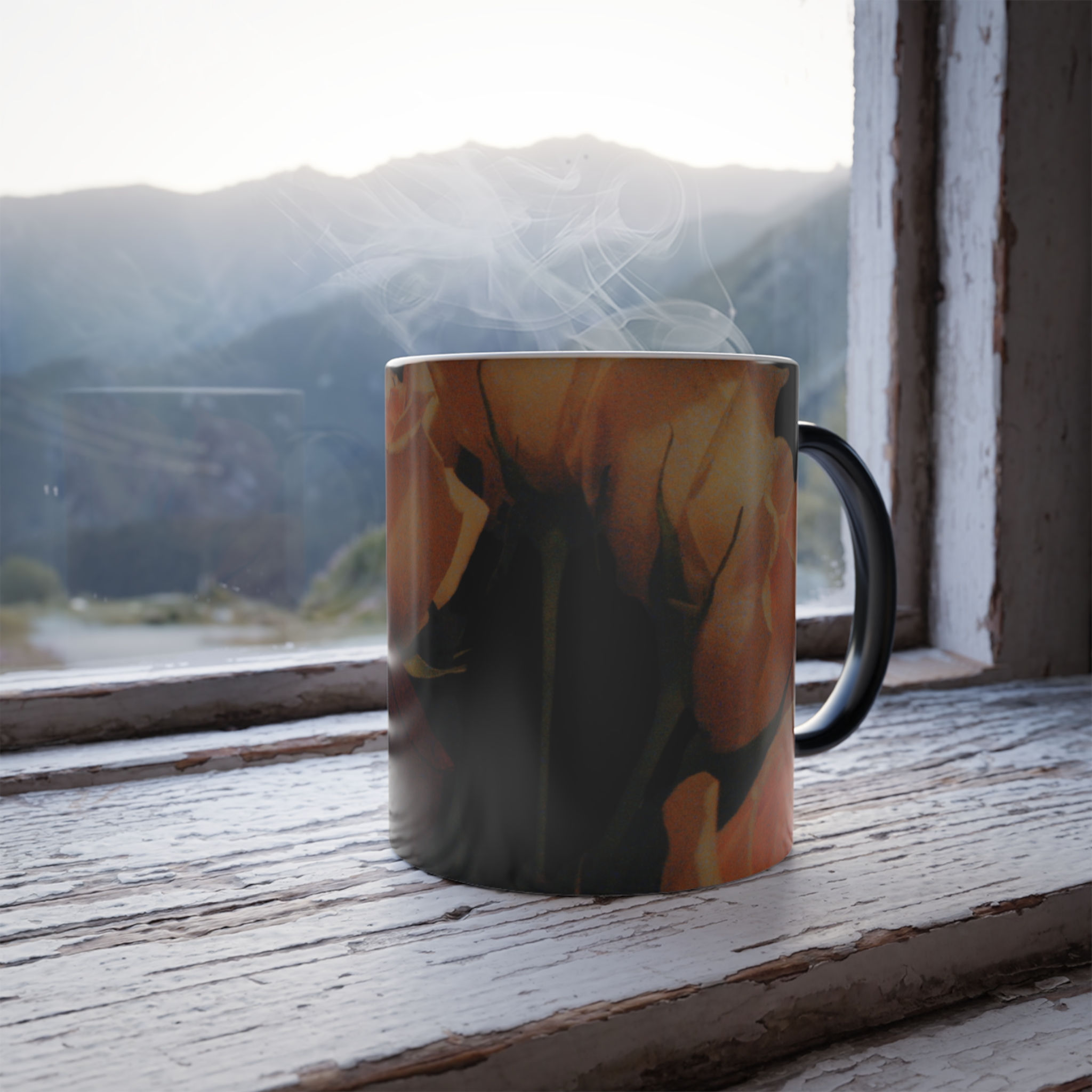 Earth Angels Collection History 02 Color Morphing Mug, 11oz