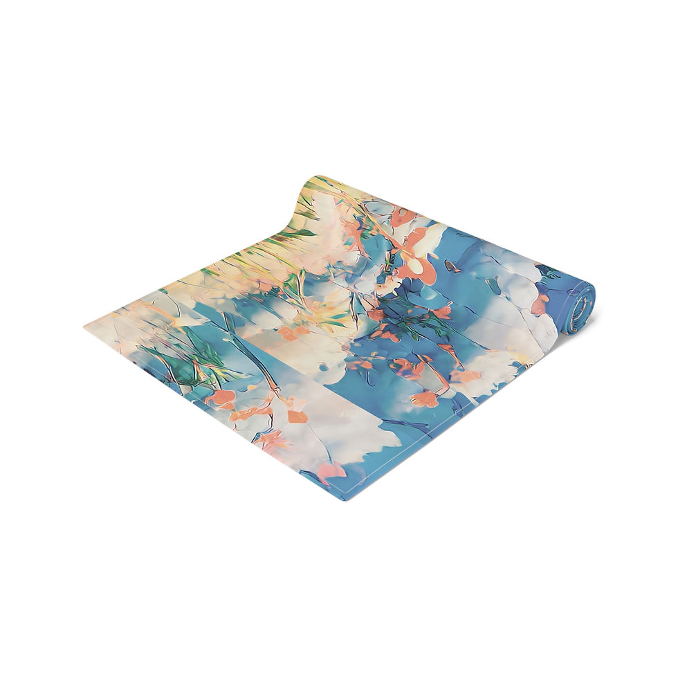 Thumbnail: Earth Angels Collection x Maciek Peter Kozlowski Art Table Runner (Cotton, Poly)