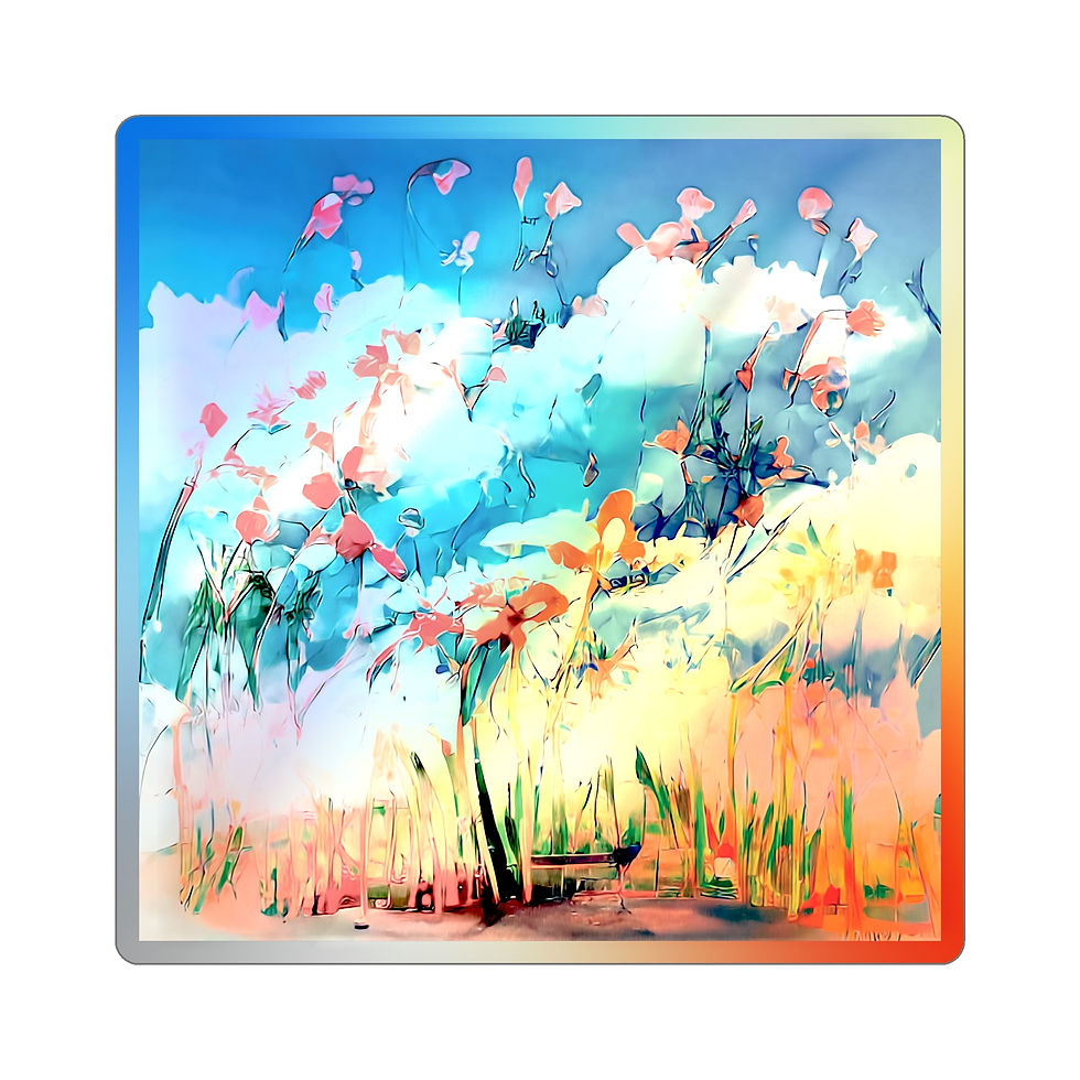 Thumbnail: Earth Angels Collection x Magic Peter Art Holographic Die-cut Stickers
