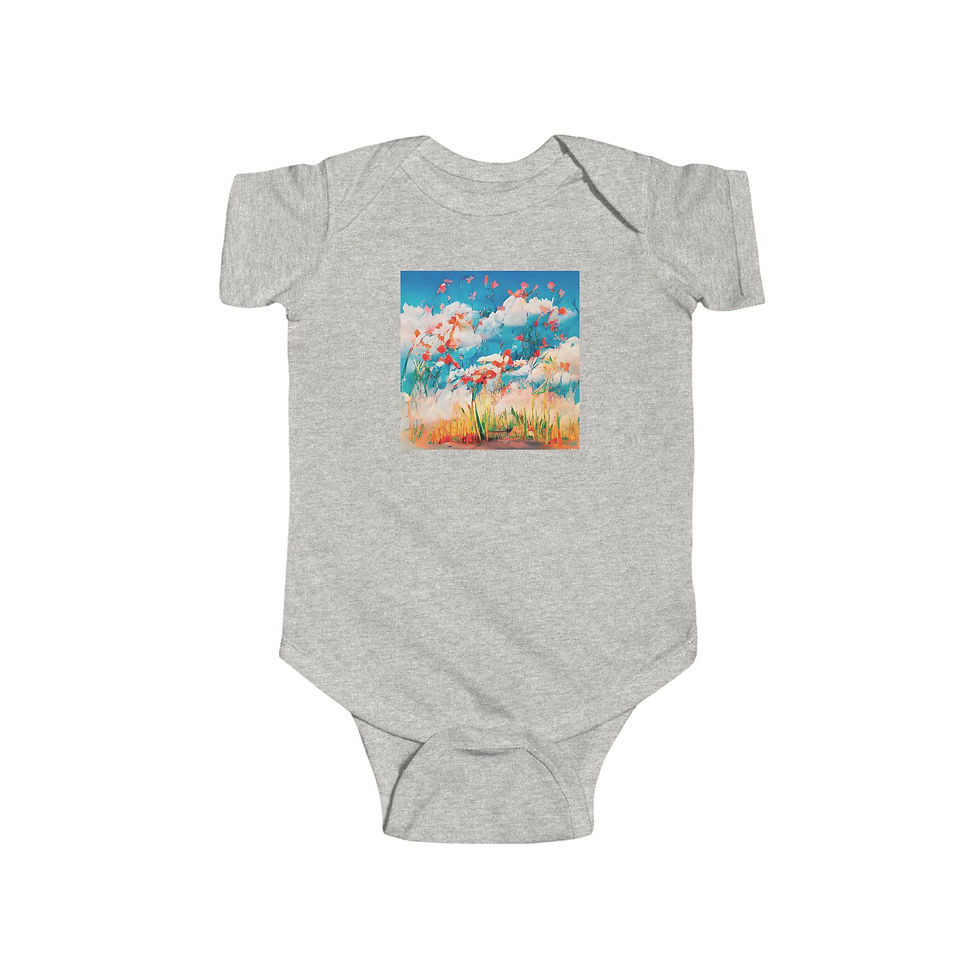 Thumbnail: Earth Angels Collection x Maciek Peter Kozlowski Art Infant Fine Jersey Bodysuit