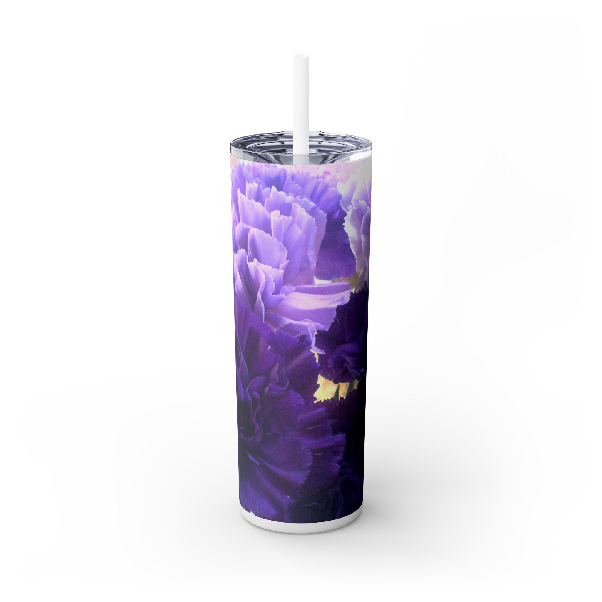 Earth Angels Collection History 01 Skinny Tumbler with Straw, 20oz