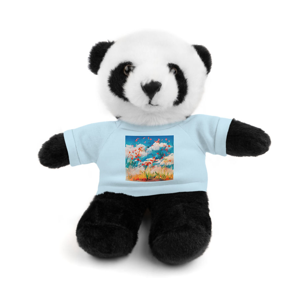 Thumbnail: Earth Angels Collection x Maciek Peter Kozlowski Art Stuffed Animals with Tee