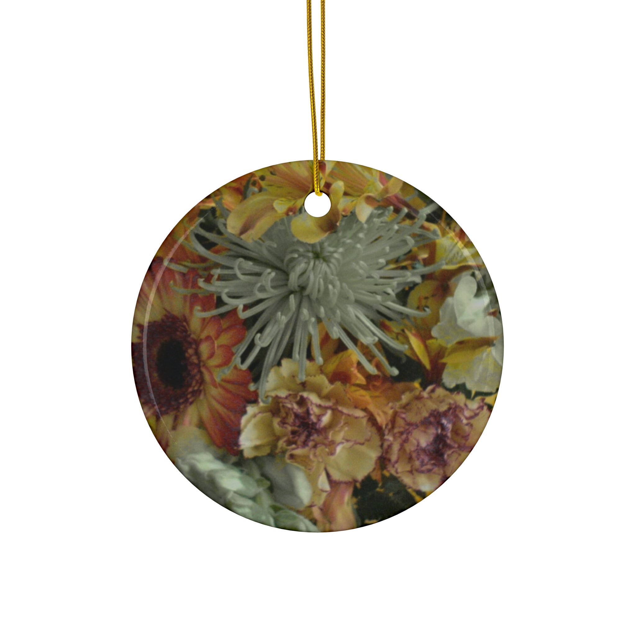 Earth Angels Collection History 03 Ceramic Ornament, 4 Shapes