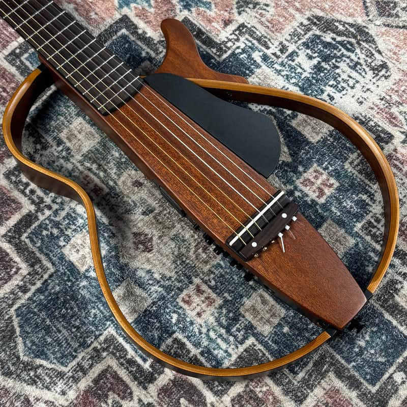 Thumbnail: Yamaha SLG200N Silent Nylon String Guitar Natural Acoustic Electric Guitar