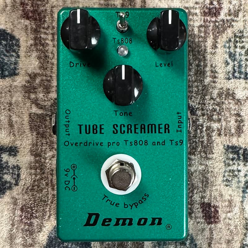 Demon Tube Screamer Overdrive Pro TS808 & TS9 Guitar Effect Pedal! R