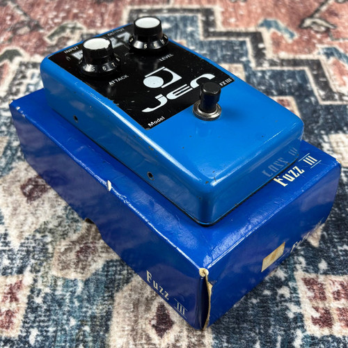 1970s Jen FZ III Fuzz Vintage Made in Italy Guitar Effect Pedal w