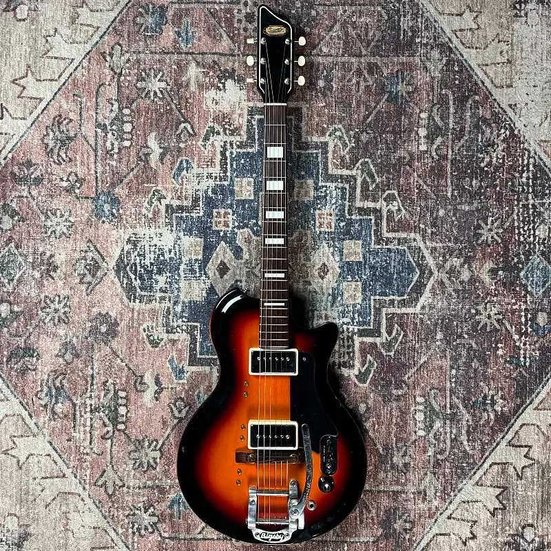 Thumbnail: 1959 Supro Rhythm Master Vintage Valco USA Electric Guitar!