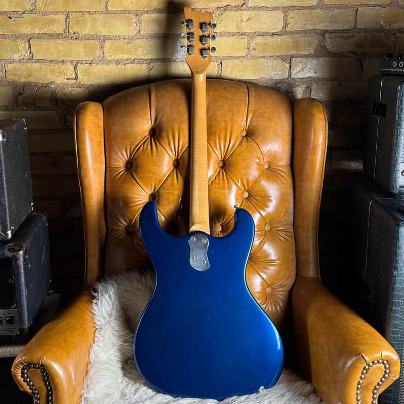 Thumbnail: 1965 Mosrite Ventures Model Blue Metallic Vintage Made In USA Electric Guitar W/