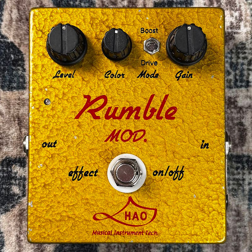 ギター Hao Rumble MOD (Dumble pedal) Hao Rumble MOD Overdrive/Booster Pedal | Musician's Friend