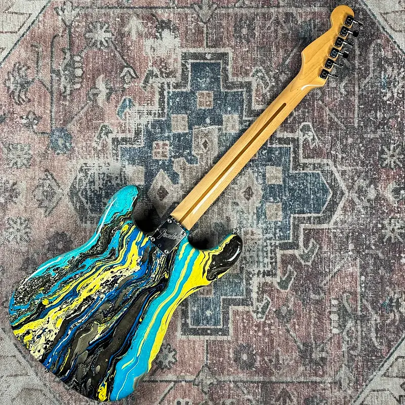 Thumbnail: 1983 Fender Blue Bowling Ball Stratocaster Vintage 1/105 USA Electric Guitar!