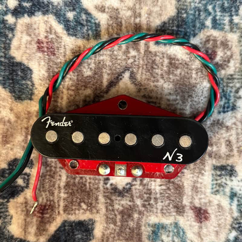Thumbnail: 2011 Fender Samarium Cobalt N3 Noiseless Telecaster Guitar Pickup Set!