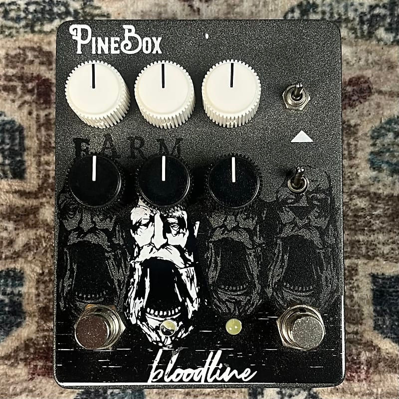 Pine Box Bloodline Dual Fuzz Pedal Fuzz Overdrive Distortion Pedal! R91