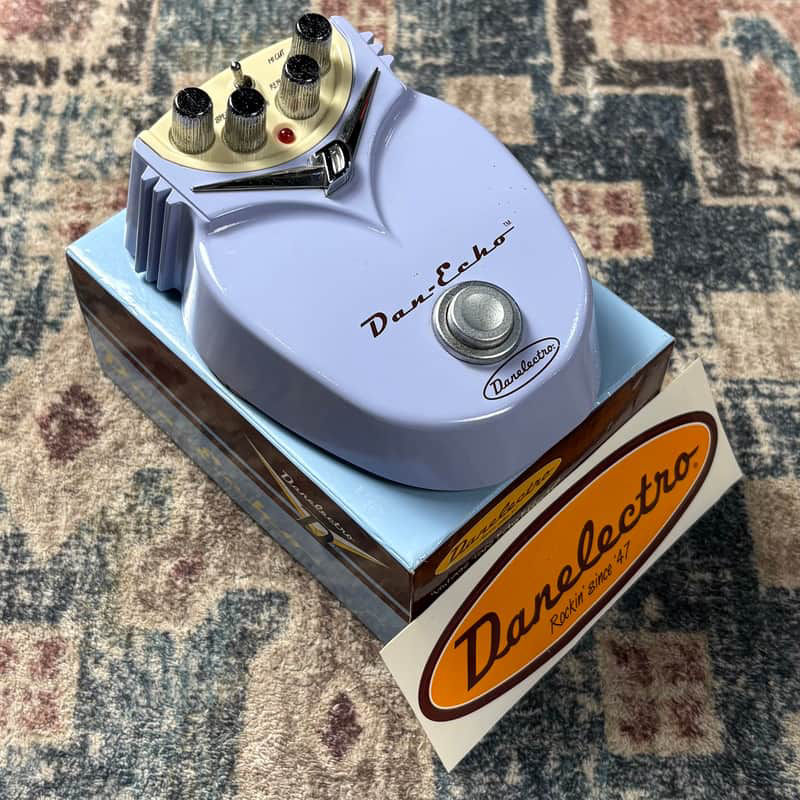 1990s Danelectro Dan Echo Delay Vintage Guitar Effects Processor Pedal W/ Origin