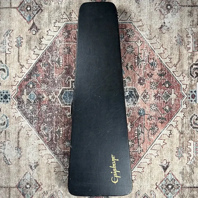 Thumbnail: 2017 Epiphone Thunderbird Classic IV Pro Alpine White Neck Thru Bass W/ Hardshel