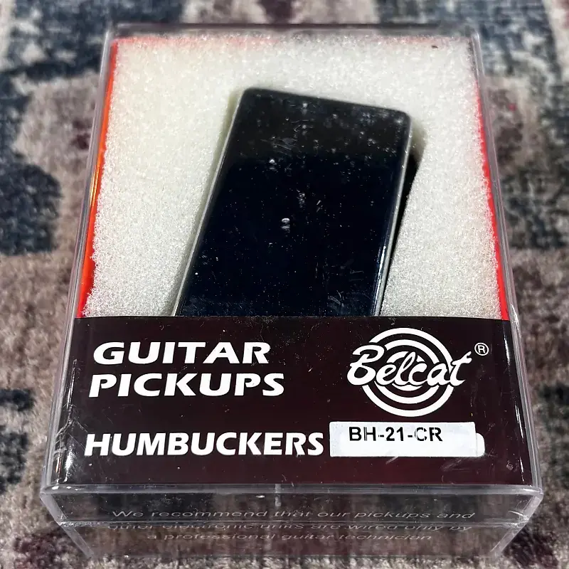 Belcat BH-21-CR Humbucker Guitar Bridge Pickup Chrome NOS!