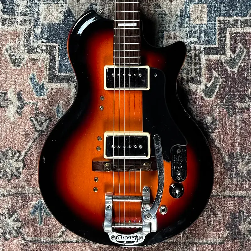 Thumbnail: 1959 Supro Rhythm Master Vintage Valco USA Electric Guitar!