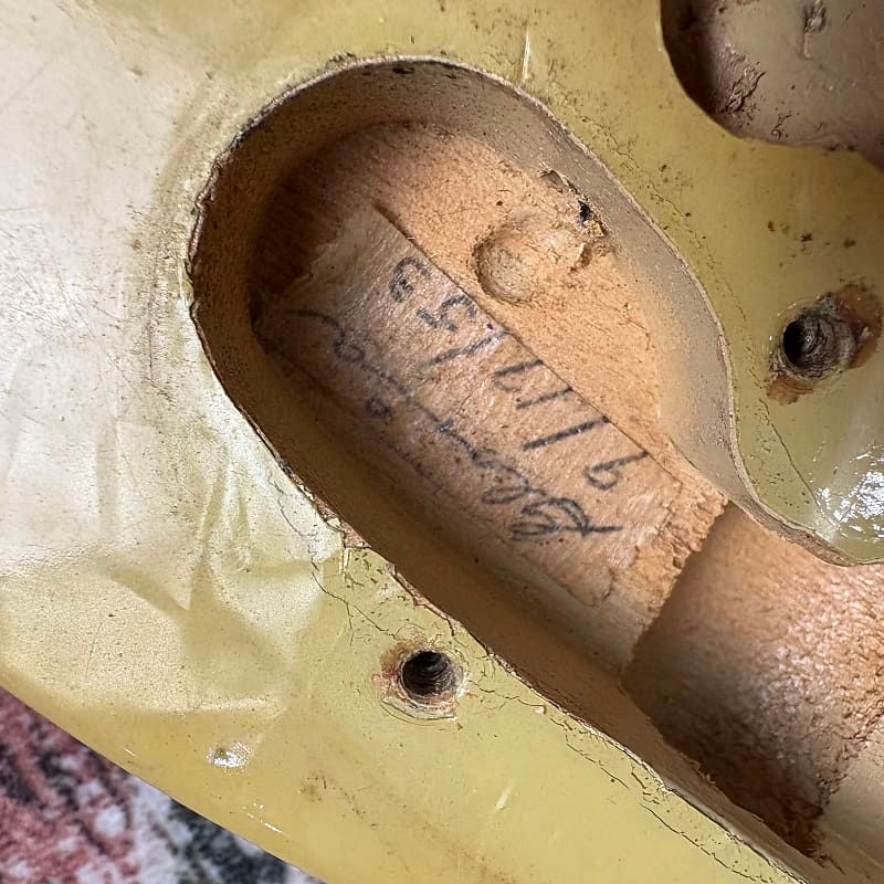 Thumbnail: 1953 Fender Champ Vintage 1950s Lap Steel Husk Body Project!