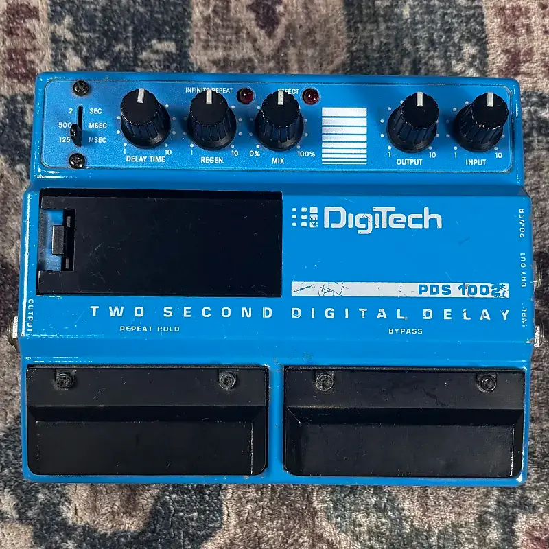 DigiTech PDS 1002 Two Second Digital Delay Guitar Effect Pedal!