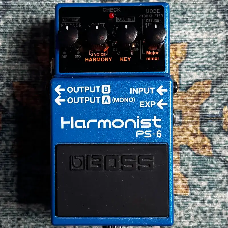 Boss Harmonist PS-6 Pitch Shifter Guitar Effect Pedal! DP