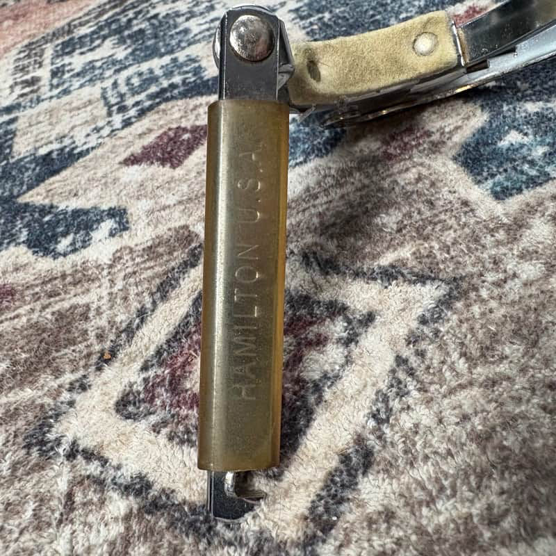 Thumbnail: 1970s Hamilton KB19A Vintage Made In USA Spring Lever Capo!