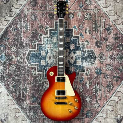 Thumbnail: 2025 Gibson Les Paul Studio Heritage Cherry Sunburst Electric Guitar