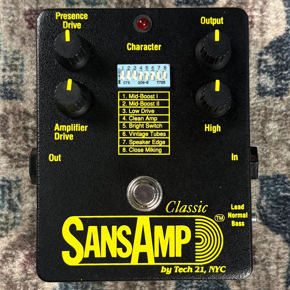 Thumbnail: Tech 21 Sansamp Classic Amp Simulator Guitar Effect Pedal!