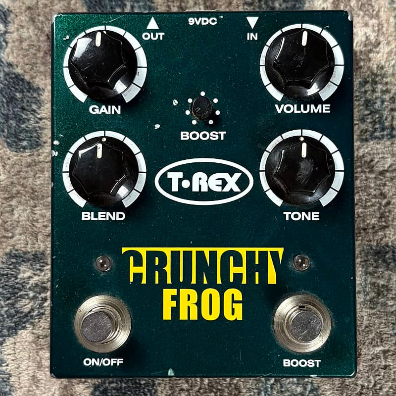 T-Rex Crunchy Frog Overdrive Boost Guitar Effect Pedal! R