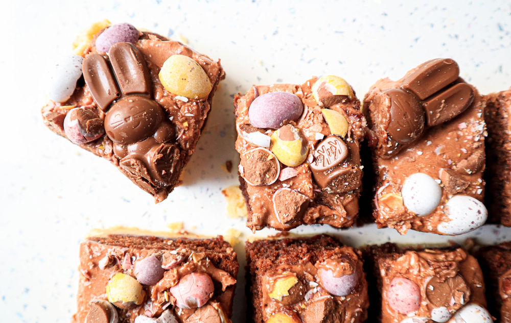 Gluten Free Easter Tray Bake