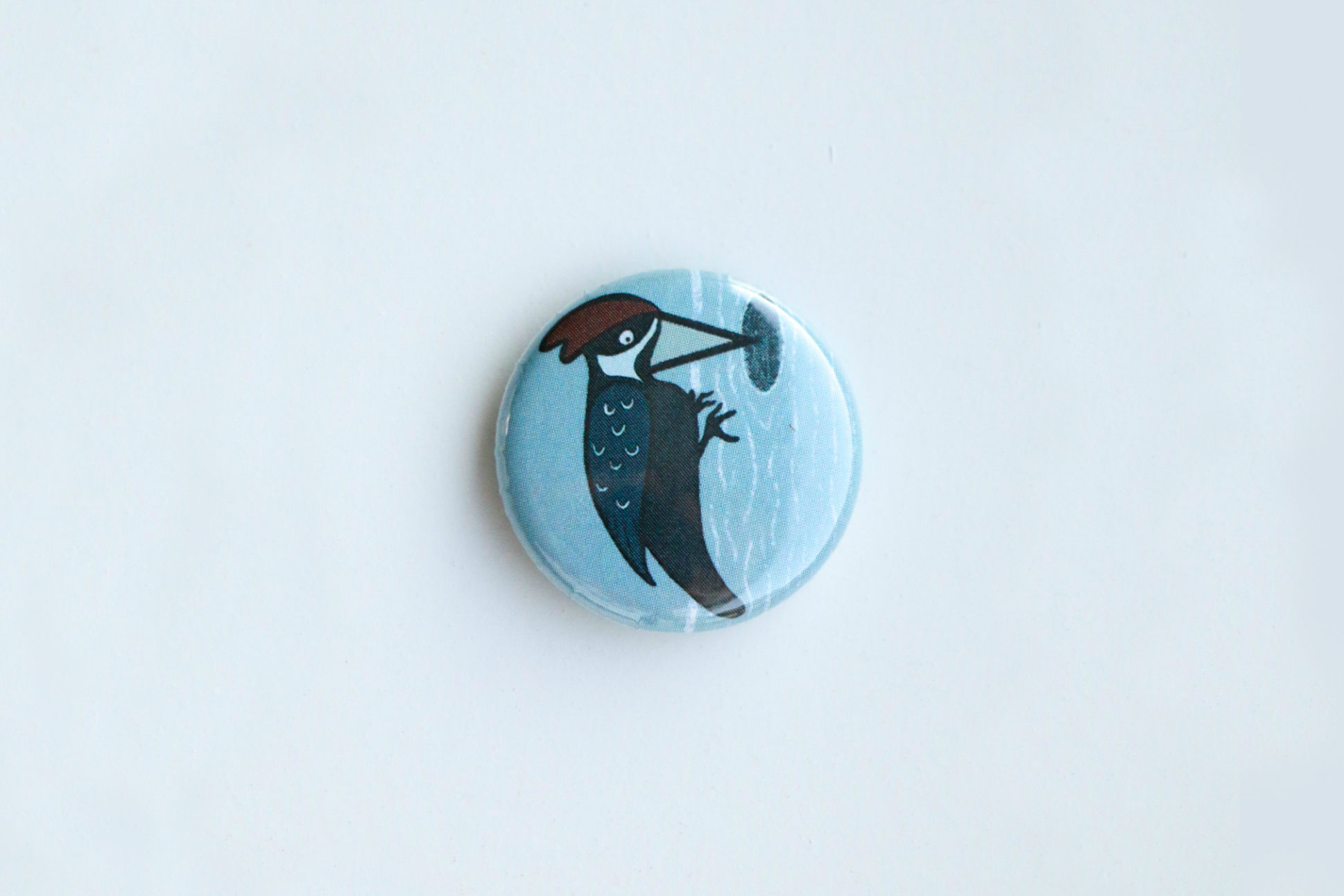 Accent - Woodpecker Button