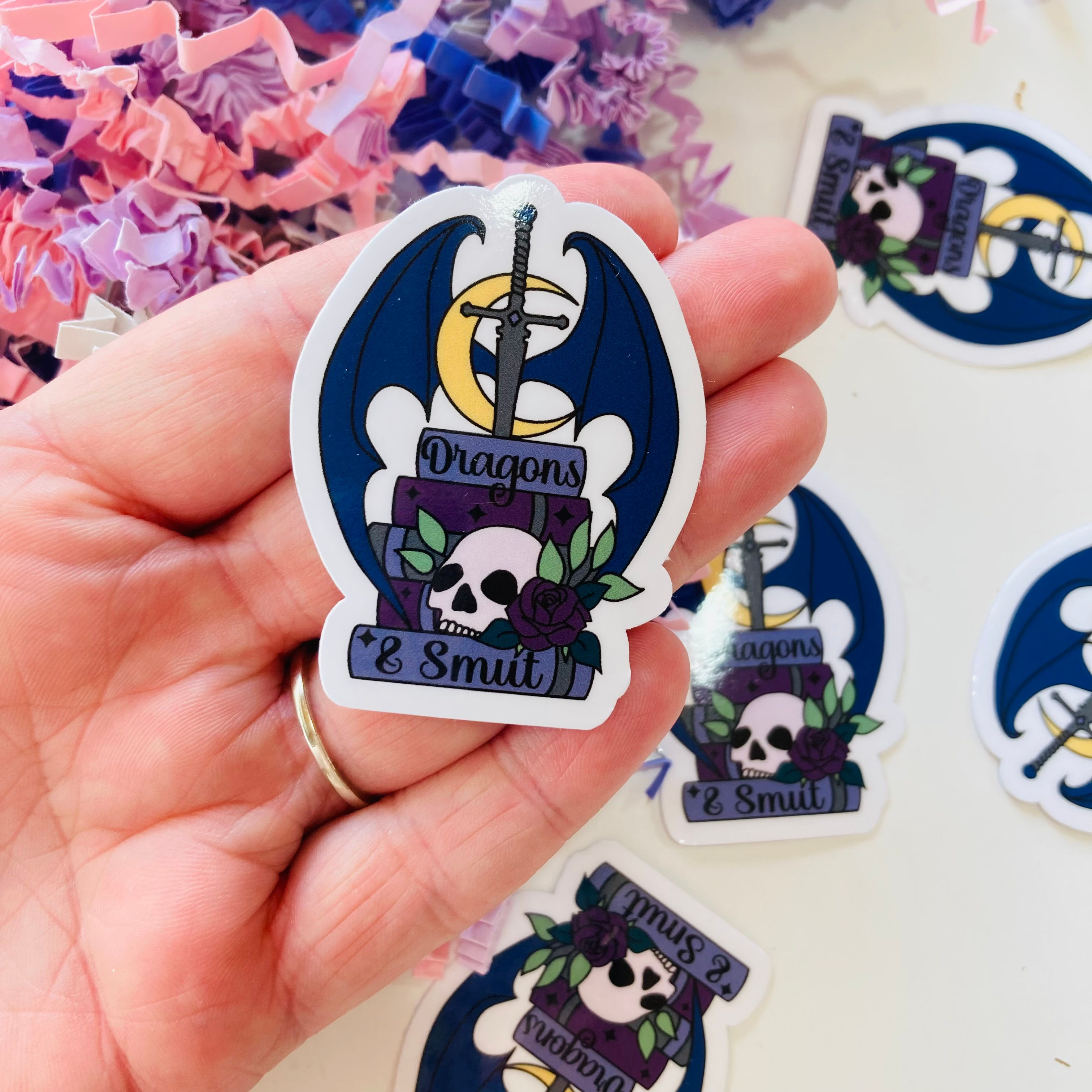 Dragons & Smut Sticker